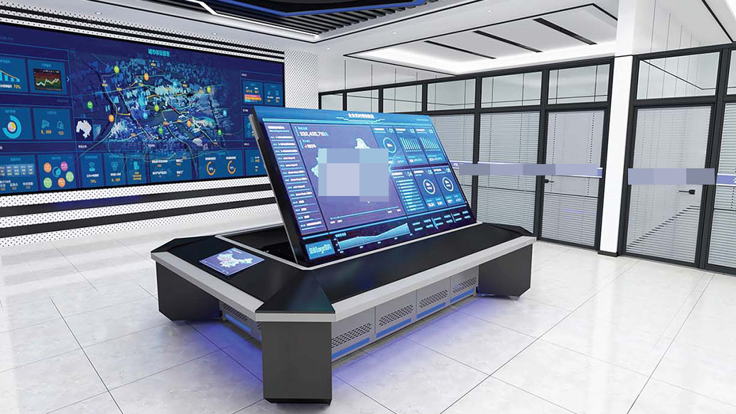 升降触摸沙盘解决方案