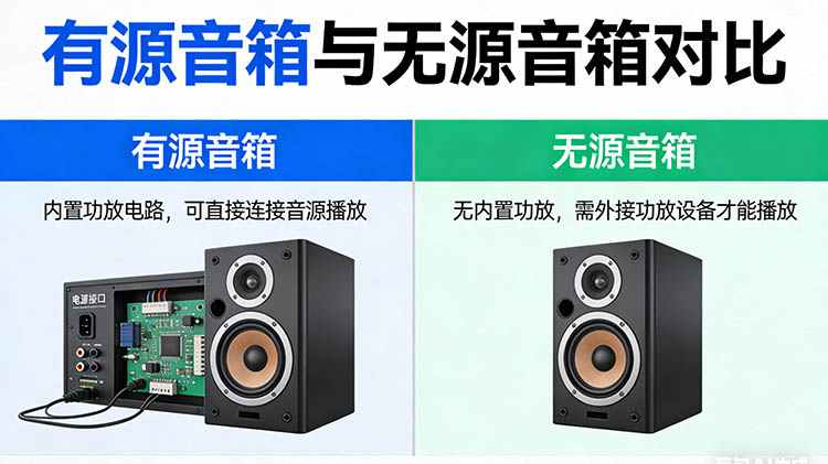 有源音箱和无源音箱的区别，有源和无源音箱的4大不同