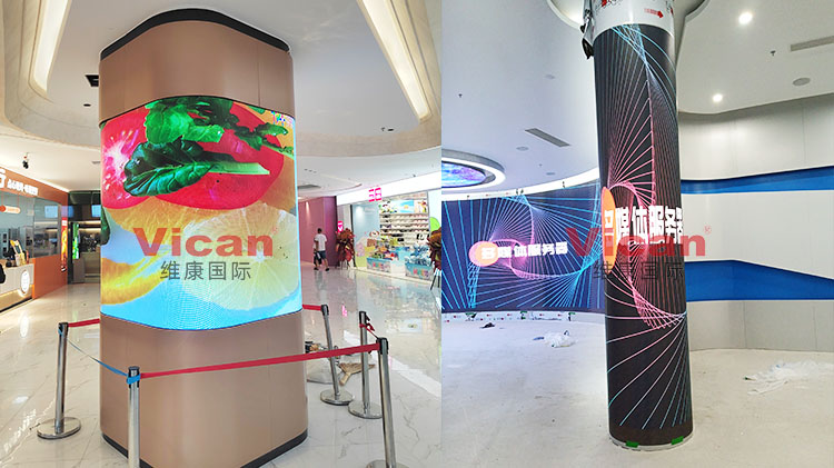 LED显示屏可以弯曲吗，有没有曲面的LED屏