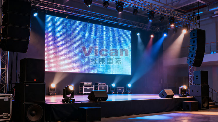 舞台演出音响设备全套都有哪些，大型舞台用的音响一般包括什么