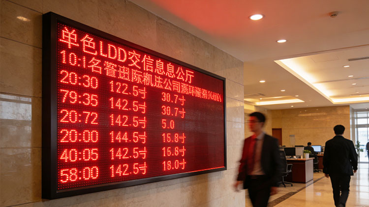 LED显示屏单色和全彩区别,单色屏和全彩屏的区别对比