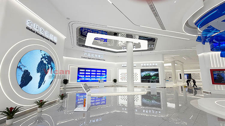 再下一城，维康国际为山东华东风机展厅、会议室打造多组LED显示屏、液晶拼接屏方案